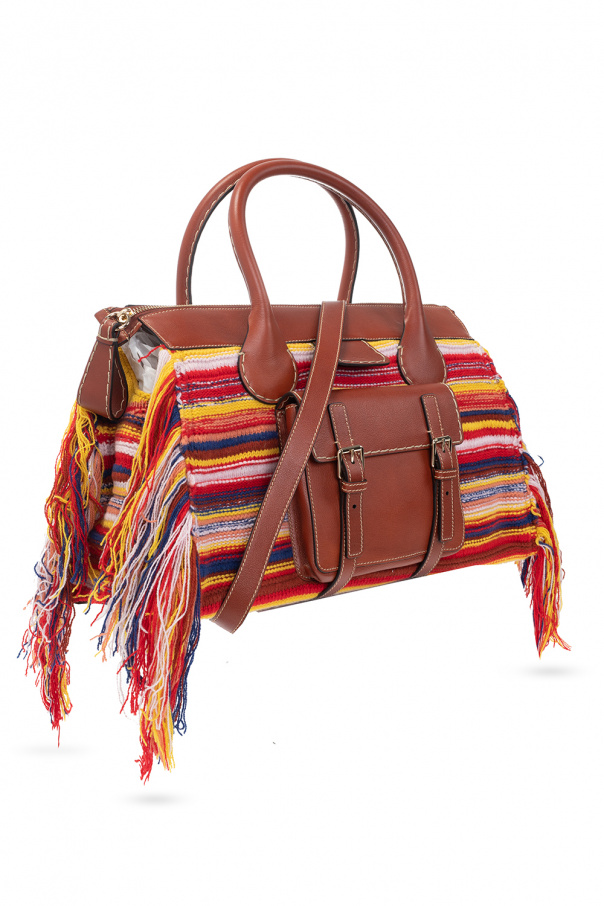 大人気 ☆Chloe☆ EDITH Shoulder Bag 2wayバッグ NERO♪ Chloé Edith Day Shoulder Bag Medium Black Leather for sale